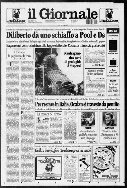 Il giornale del lunedi